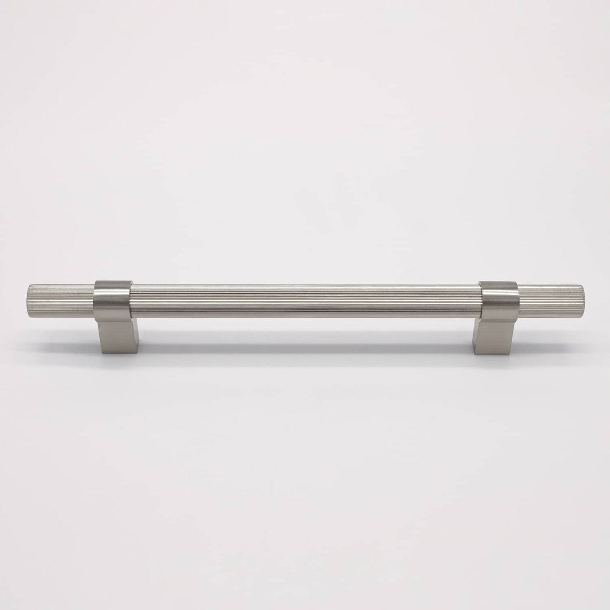 Brushed Nickel Fluted Pull - Cassandra - Manovella - Entry - Point - CABCAS230BN - Manovella