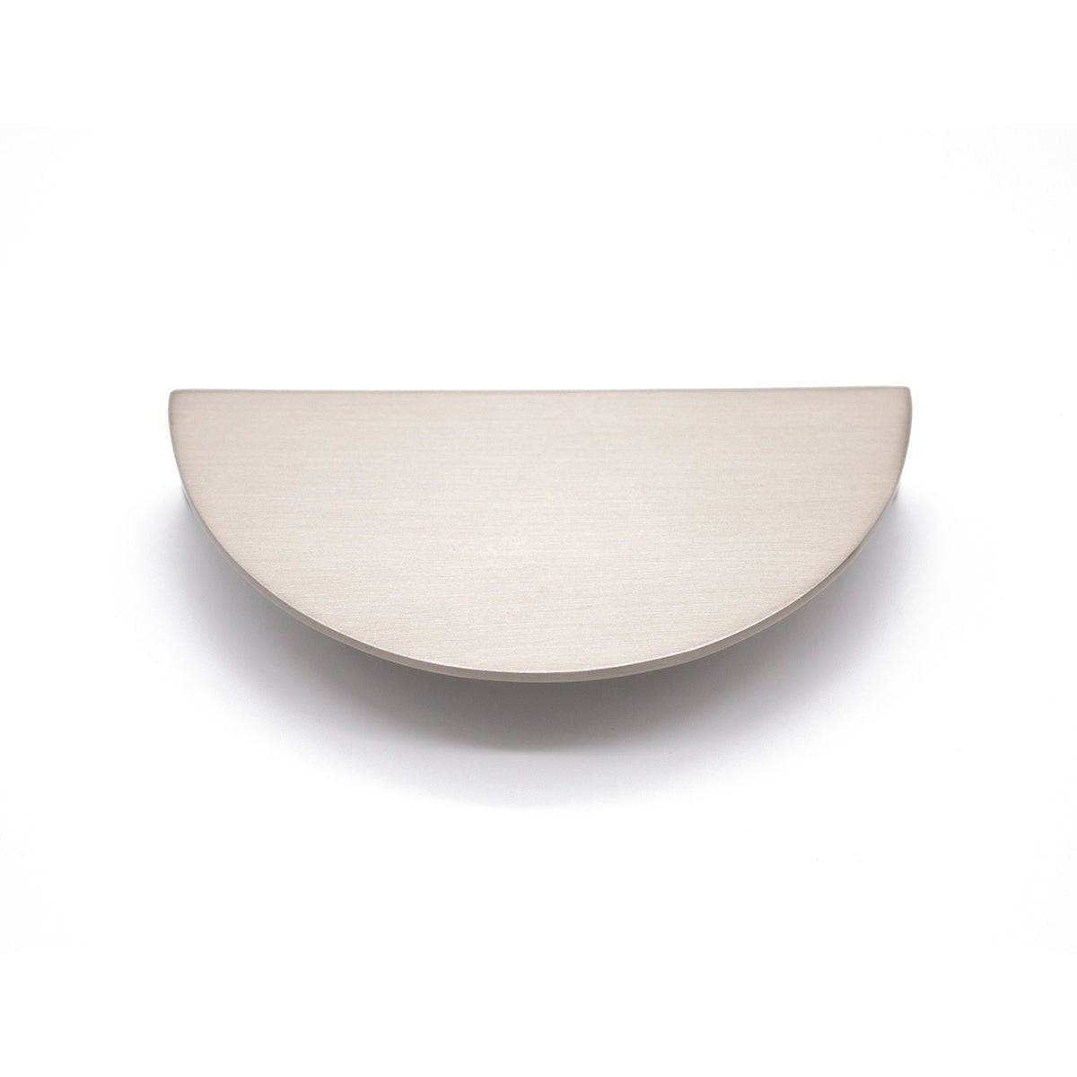 Brushed Nickel Half Moon Cabinet Pull - Iris - Manovella - Entry - Point - CABIRI100BN - Manovella