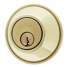 Carbine ALB Commercial Deadbolt Key/Key - Polished Brass - Entry - Point - ALB4111A - Carbine