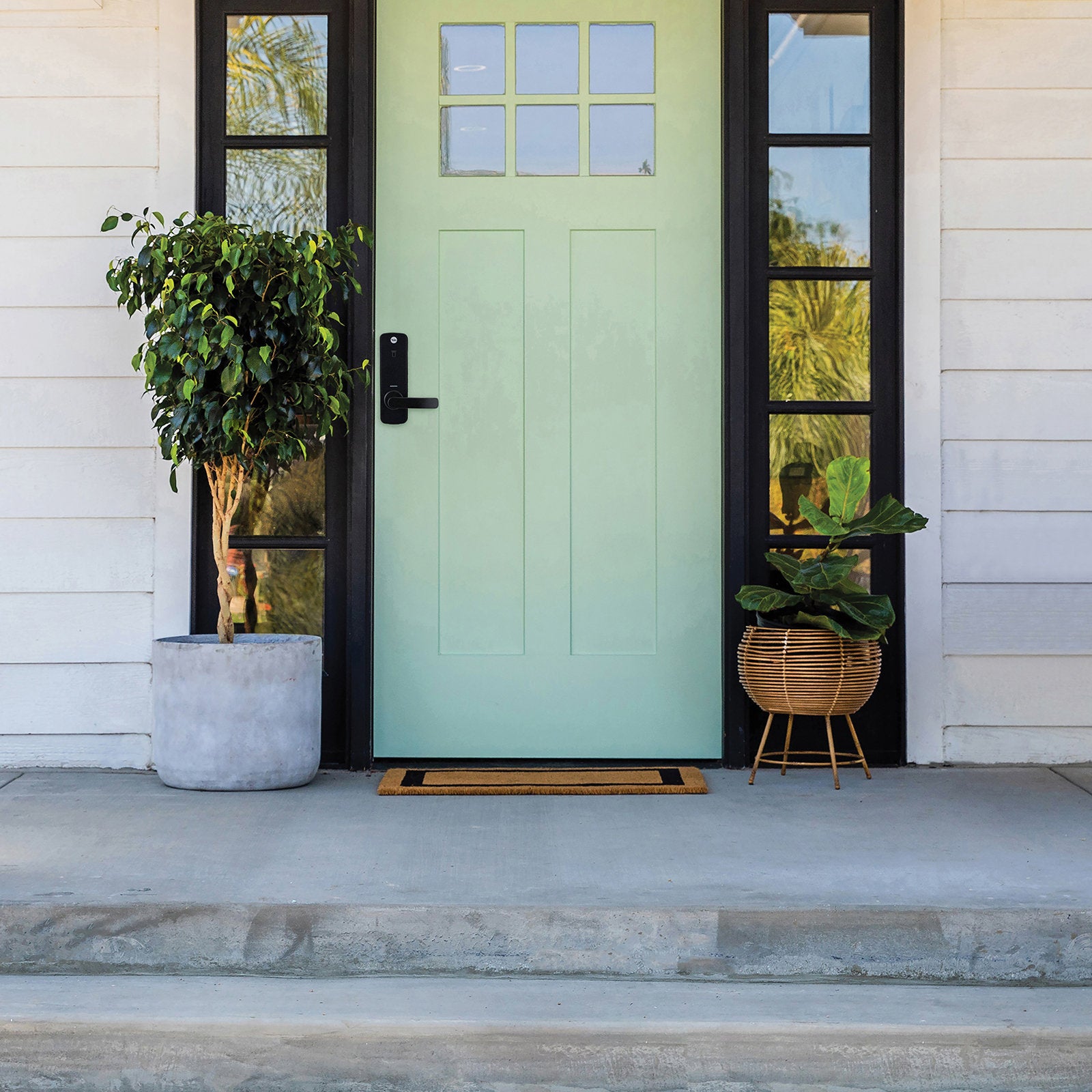 Yale Unity Entrance Lock - Black