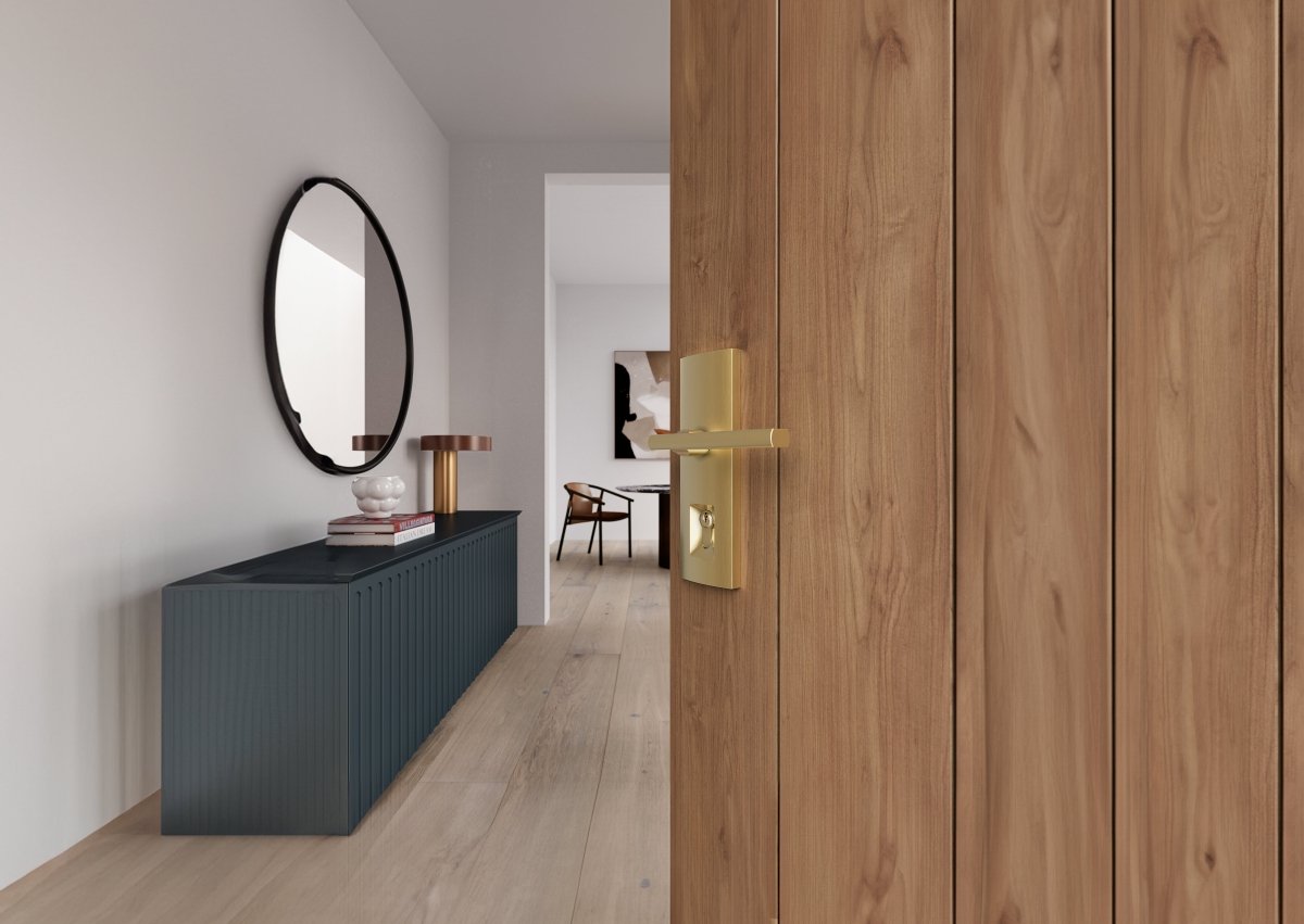 Epic Knox – Satin Brass By Zanda - Entry - Point - 9139.SB - Zanda