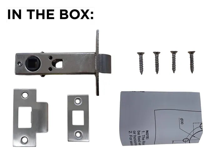 Lockton H/Duty PASSAGE LATCH (60mm Backset) - Suits Passage Furniture Set