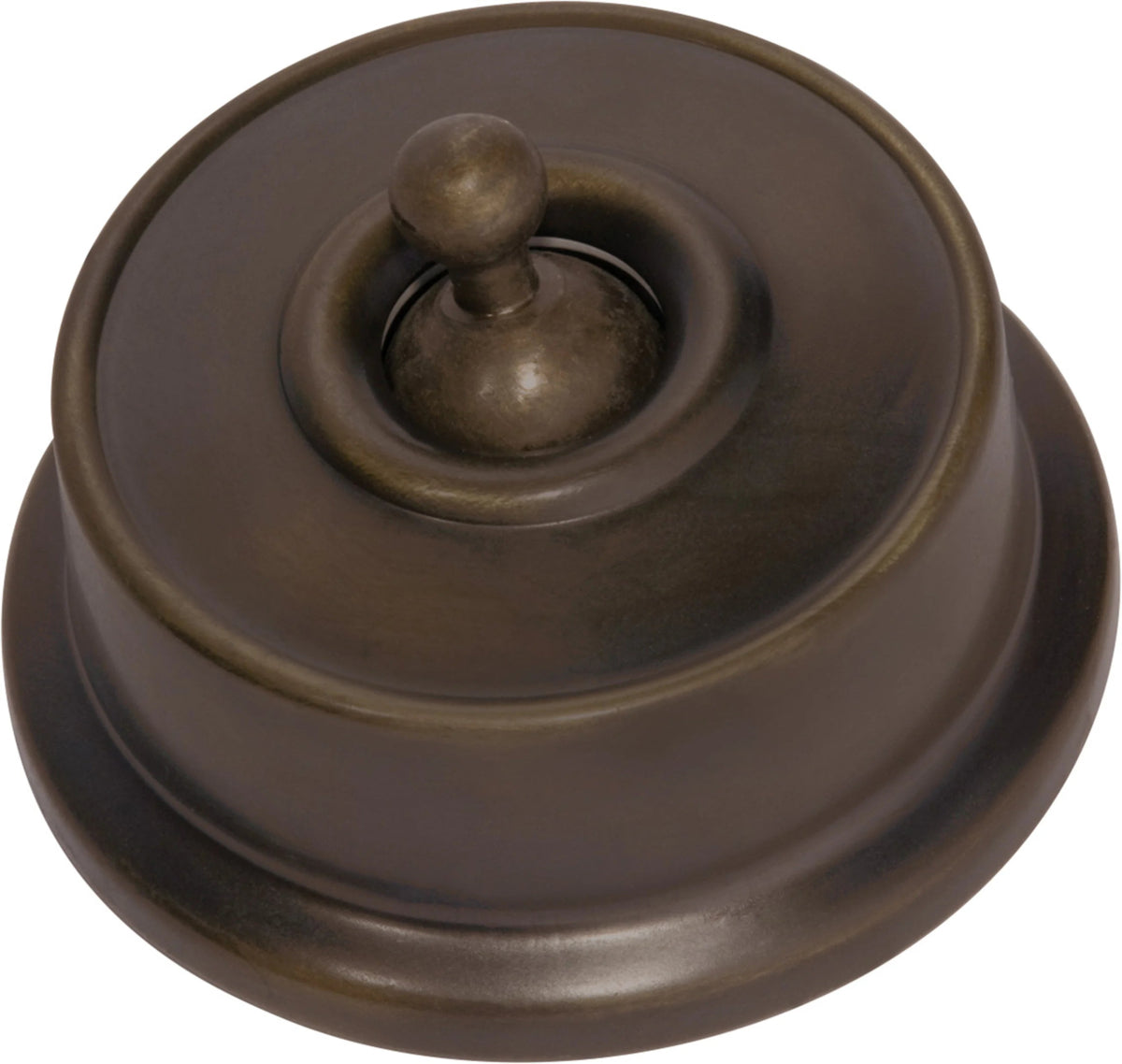 Federation Light Switch - Antique Brass - By Tradco - Entry - Point - 5560 - tradco