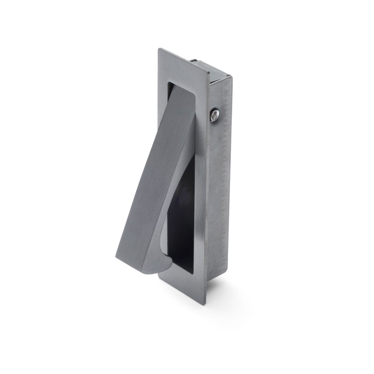 Gunmetal Concealed Sliding Door Edge Pull - Entry - Point - EP80GM - Manovella