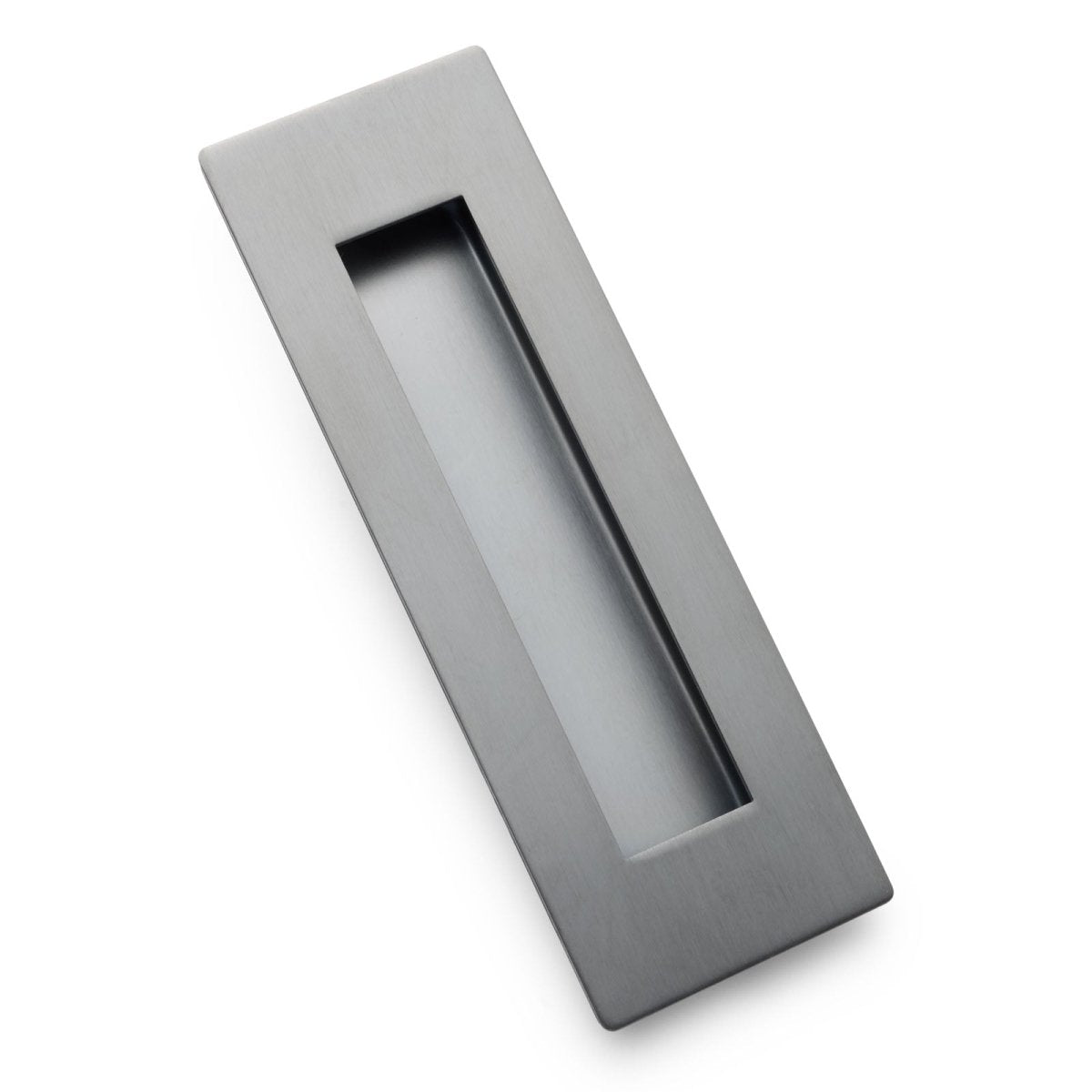 Gunmetal Sliding Door Flush Pull 150mm x 50mm - Entry - Point - FP150GM - Manovella