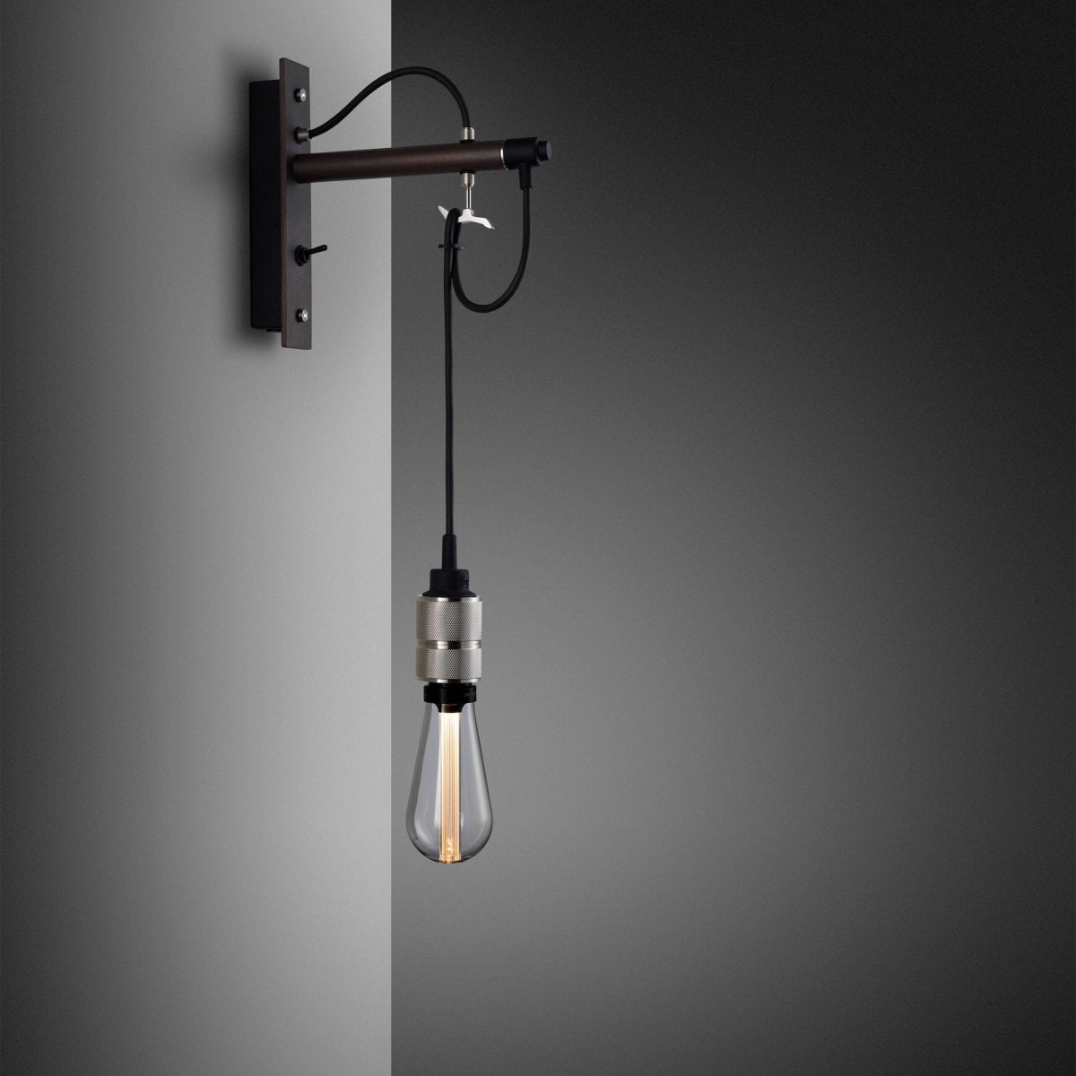 HOOKED WALL LIGHT / NUDE / GRAPHITE / Buster + Punch - Entry - Point - RHW - 23331 - Buster + Punch