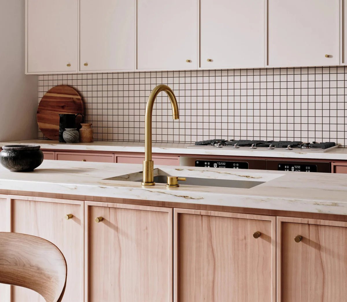 IVER Berlin Solid Brass Cabinet Knob - Multiple Finishes Available - Entry - Point - 0601 - Iver