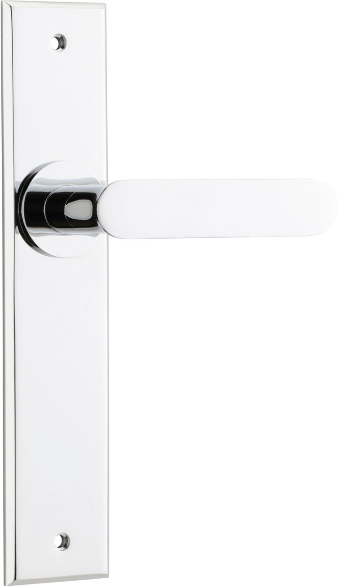 IVER Bronte Lever on Chamfered Backplate – Multiple Finishes Available - Entry - Point - 11784 - Iver