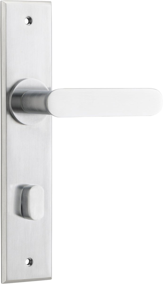 IVER Bronte Lever on Chamfered Backplate – Multiple Finishes Available - Entry - Point - 12284P85 - Iver
