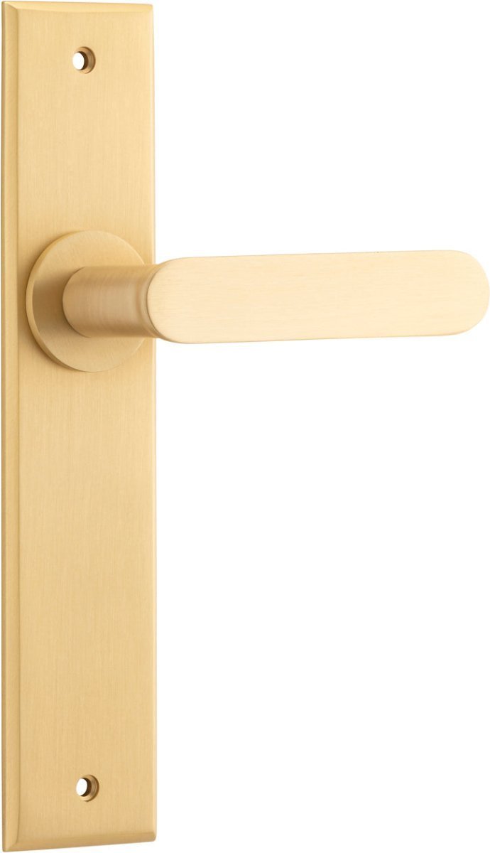 IVER Bronte Lever on Chamfered Backplate – Multiple Finishes Available - Entry - Point - 15284 - Iver