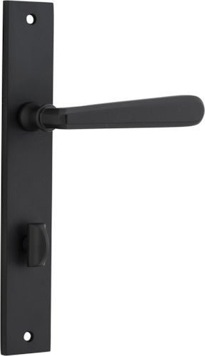 IVER Copenhagen Solid Brass Rectangular Door Handle – Multiple Finishes Available - Entry - Point - 12872P85 - Iver