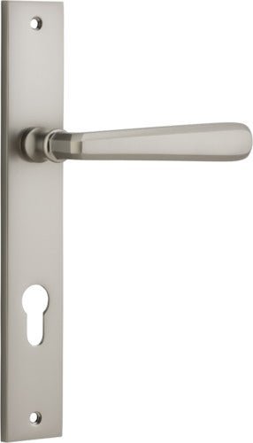 IVER Copenhagen Solid Brass Rectangular Door Handle – Multiple Finishes Available - Entry - Point - 14872E85 - Iver
