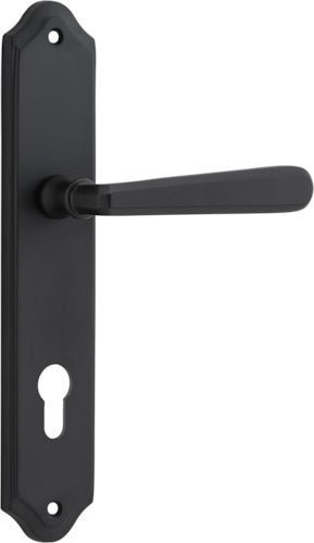 IVER Copenhagen Solid Brass Shouldered Door Handle – Multiple Finishes Available - Entry - Point - 12874E85 - Iver