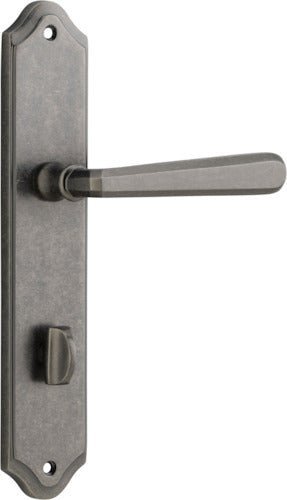 IVER Copenhagen Solid Brass Shouldered Door Handle – Multiple Finishes Available - Entry - Point - 13874P85 - Iver