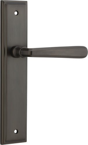 IVER Copenhagen Solid Brass Stepped Door Handle – Multiple Finishes Available - Entry - Point - 10878 - Iver