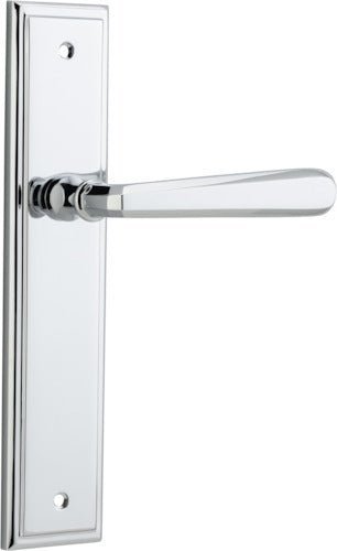 IVER Copenhagen Solid Brass Stepped Door Handle – Multiple Finishes Available - Entry - Point - 11878 - Iver