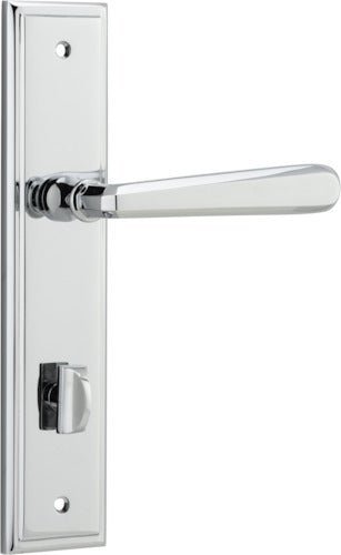 IVER Copenhagen Solid Brass Stepped Door Handle – Multiple Finishes Available - Entry - Point - 11878P85 - Iver