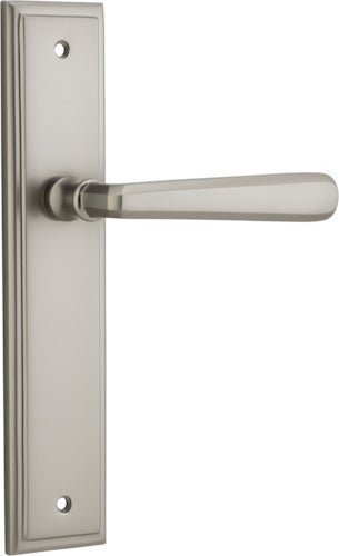IVER Copenhagen Solid Brass Stepped Door Handle – Multiple Finishes Available - Entry - Point - 14878 - Iver