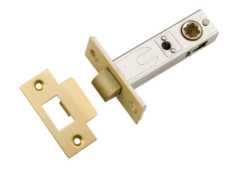 IVER Hard Sprung Split Cam Tube Latch - Multiple Finishes Available - Entry - Point - 17176 - Iver
