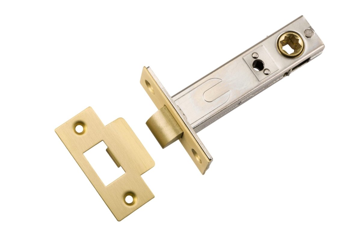IVER Hard Sprung Split Cam Tube Latch - Multiple Finishes Available - Entry - Point - 17177 - Iver