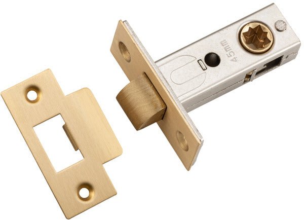 IVER Hard Sprung Split Cam Tube Latch - Multiple Finishes Available - Entry - Point - 21498 - Iver