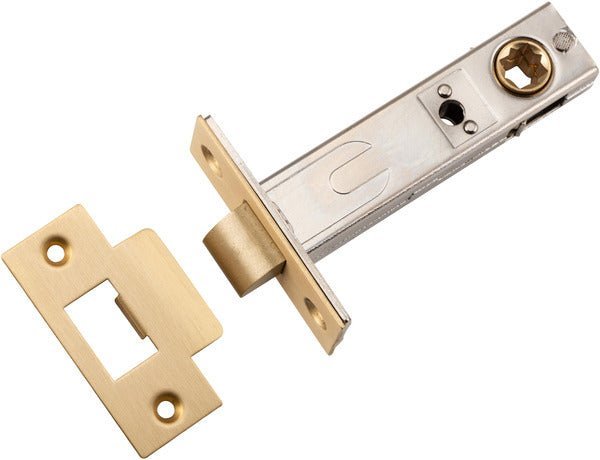 IVER Hard Sprung Split Cam Tube Latch - Multiple Finishes Available - Entry - Point - 21500 - Iver
