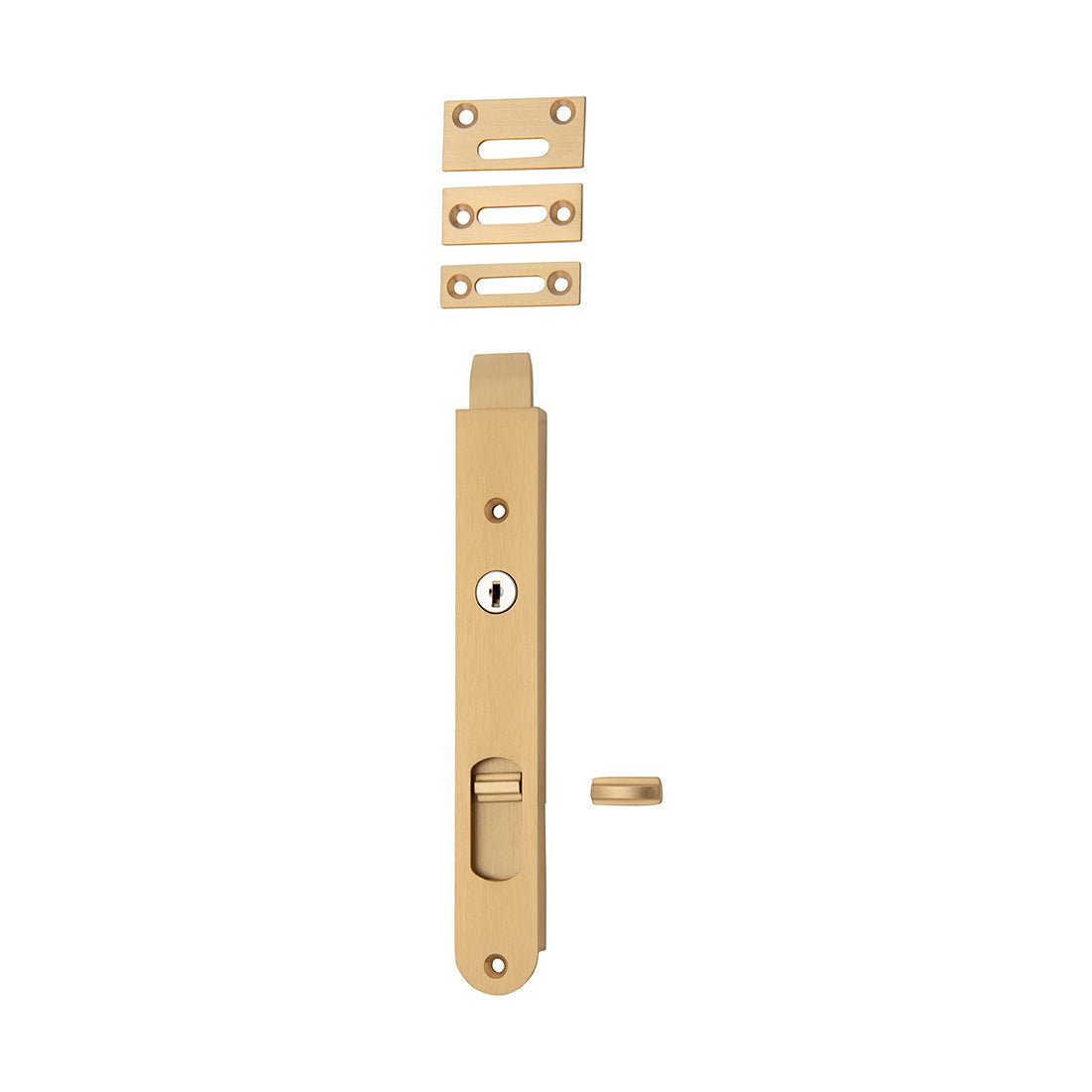 IVER Locking Flush Bolt - Multiple Finishes Available - Entry - Point - 1329 - Iver