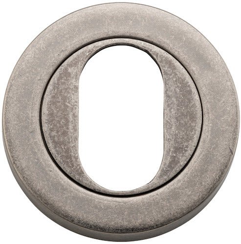 IVER Oval Escutcheon Plates (Pair) - Multiple Finishes Available - Entry - Point - 20067 - Iver
