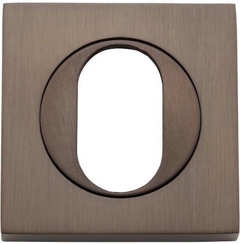 IVER Oval Escutcheon Plates Square (Pair) - Multiple Finishes Available - Entry - Point - 20101 - Iver