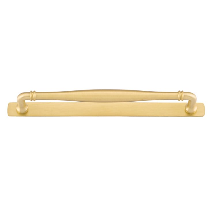 IVER Sarlat Cabinet Pull with Backplate – Multiple Finishes Available - Entry - Point - 17106B - Iver