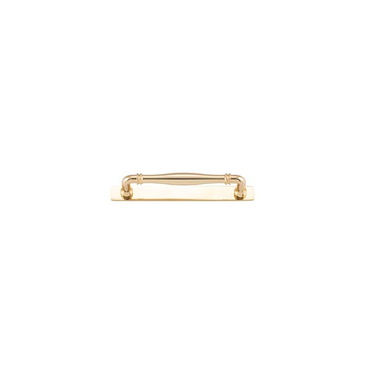 IVER Sarlat Cabinet Pull with Backplate – Multiple Finishes Available - Entry - Point - 21070B - Iver