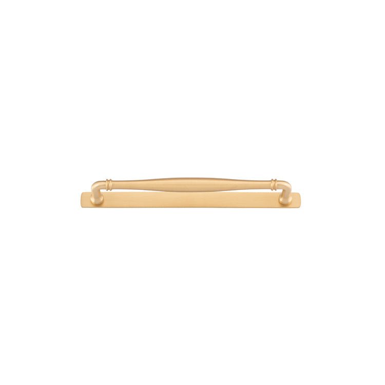 IVER Sarlat Cabinet Pull with Backplate – Multiple Finishes Available - Entry - Point - 21086B - Iver