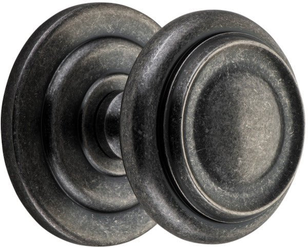 IVER Sarlat Solid Brass Centre Door Knob – Multiple Finishes Available - Entry - Point - 9407 - Iver