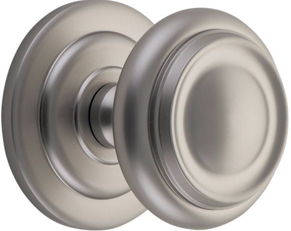 IVER Sarlat Solid Brass Centre Door Knob – Multiple Finishes Available - Entry - Point - 9409 - Iver