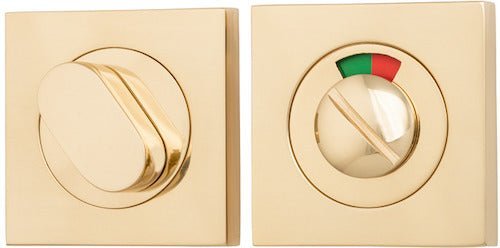 IVER Square Privacy Turn with Indicator - Multiple Finishes Available - Entry - Point - 20110 - Iver