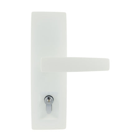 Trilock Urban Aurora - Entrance Lever Set - White