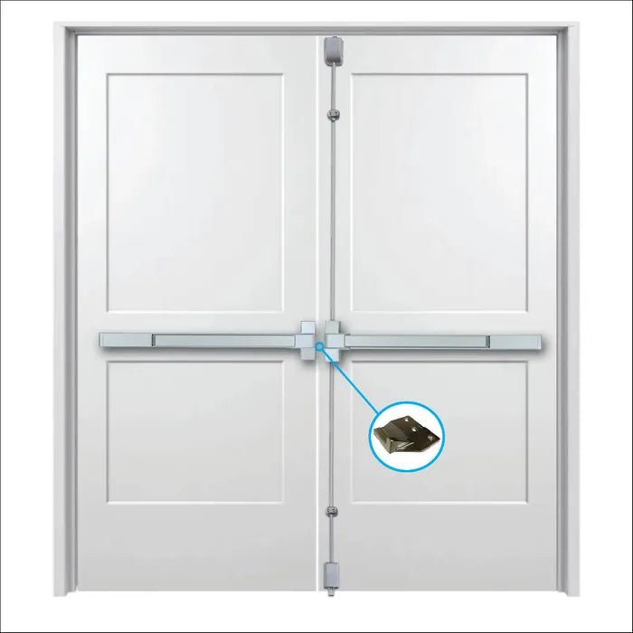 Lockton Double Door Fire Rated Panic Bar Set - Entry - Point - SGPD250 - F - DDKIT - Lockton