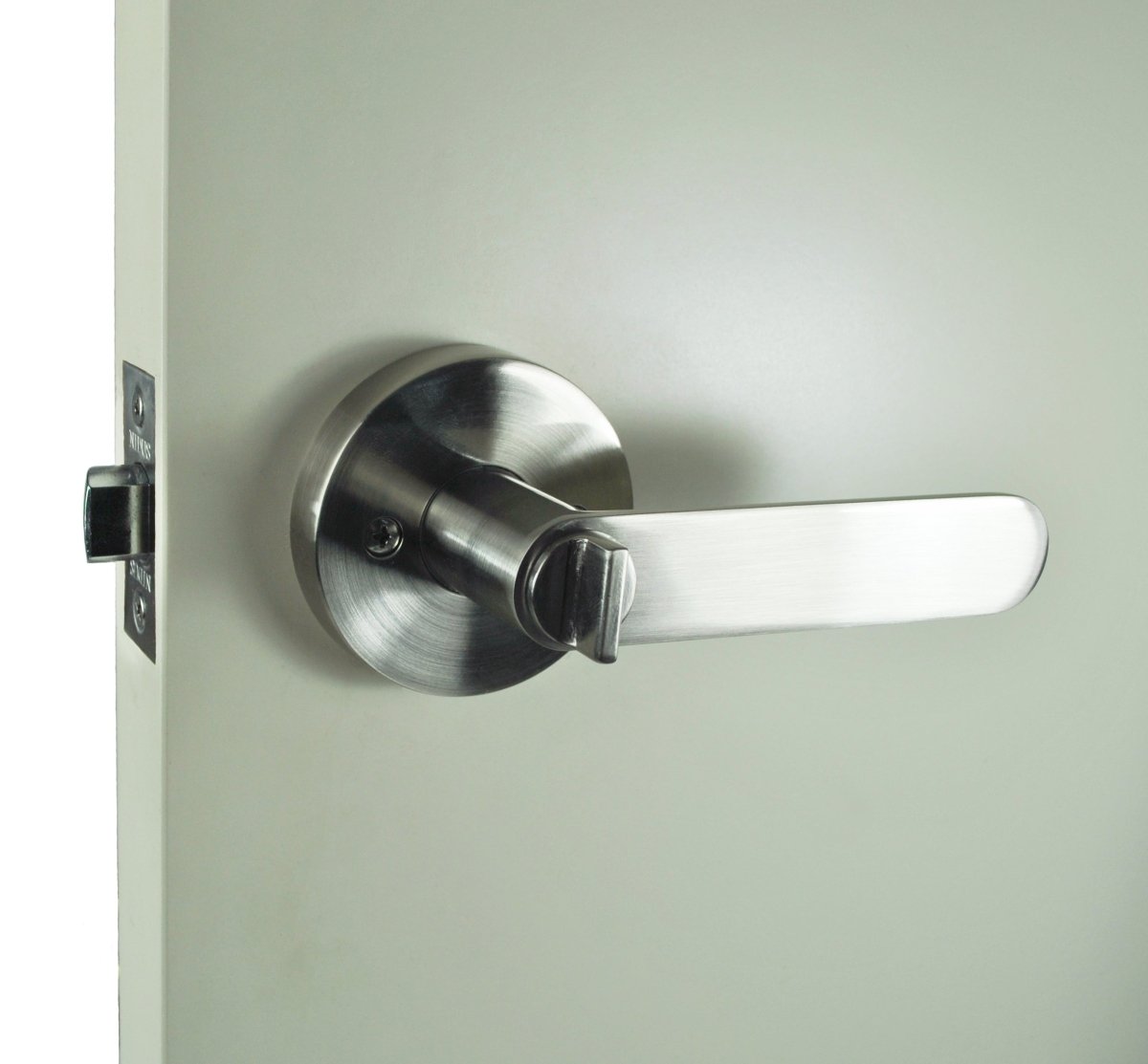 Nidus Spring Brushed Nickel Round Rose Set - Entry - Point - P - S - PRI - BN - V - Nidus