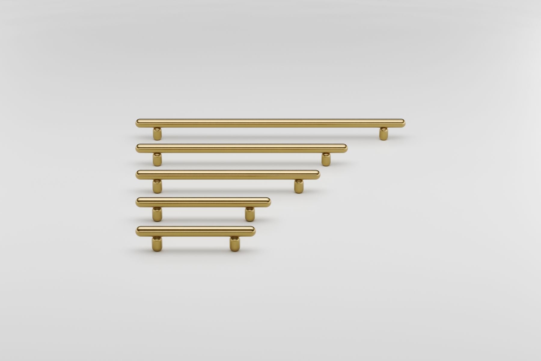 IVER Puerto Solid Brass Cabinet Pull – Multiple Finishes Available