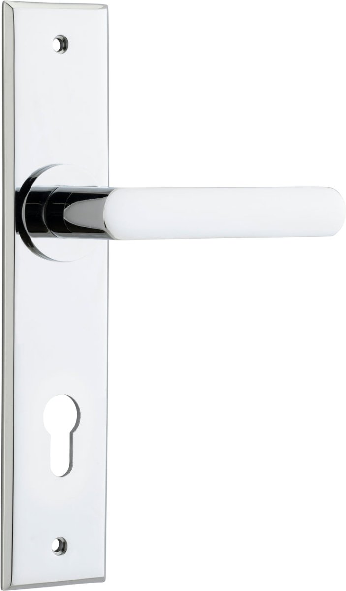 Osaka Lever - Chamfered Backplate - Entry - Point - 11868E85 - Iver