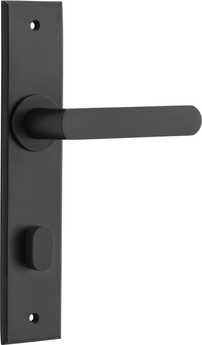 Osaka Lever - Chamfered Backplate - Entry - Point - 12868P85 - Iver