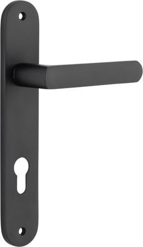 Osaka Lever - Oval Backplate - Entry - Point - 12864E85 - Iver