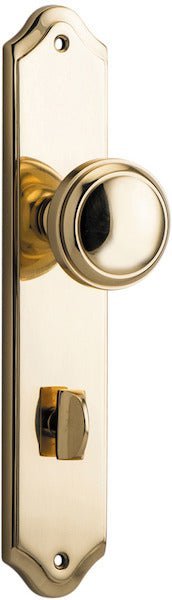 Paddington Knob - Shouldered Backplate - Entry - Point - 10326P85 - Iver