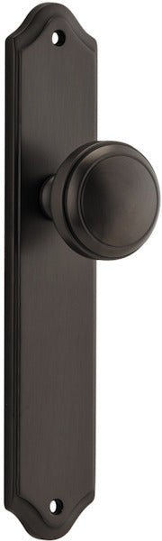 Paddington Knob - Shouldered Backplate - Entry - Point - 10826 - Iver