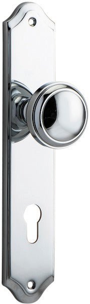 Paddington Knob - Shouldered Backplate - Entry - Point - 12326E85 - Iver