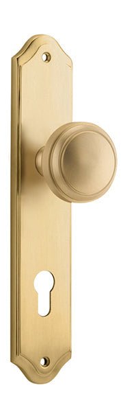 Paddington Knob - Shouldered Backplate - Entry - Point - 15326E85 - Iver