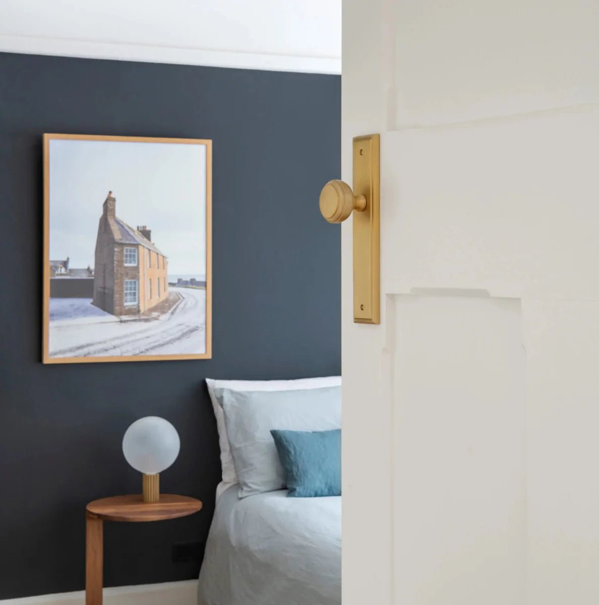 Paddington Knob - Stepped Backplate - Entry - Point - 10338 - Iver