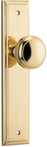 Paddington Knob - Stepped Backplate - Entry - Point - 10838 - Iver