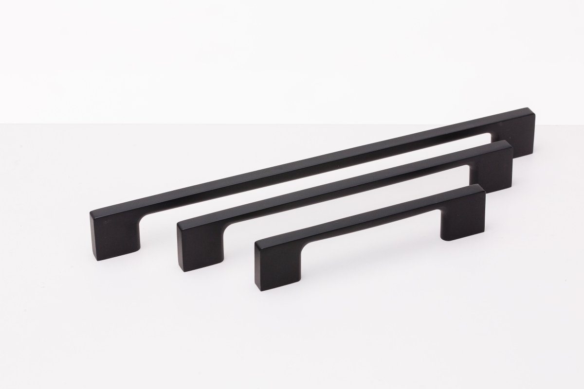 The EDGE Handle Matte Black Cabinet Handle | Modern & Sleek The EDGE Handle Matte Black Cabinet Handle | Modern & Sleek