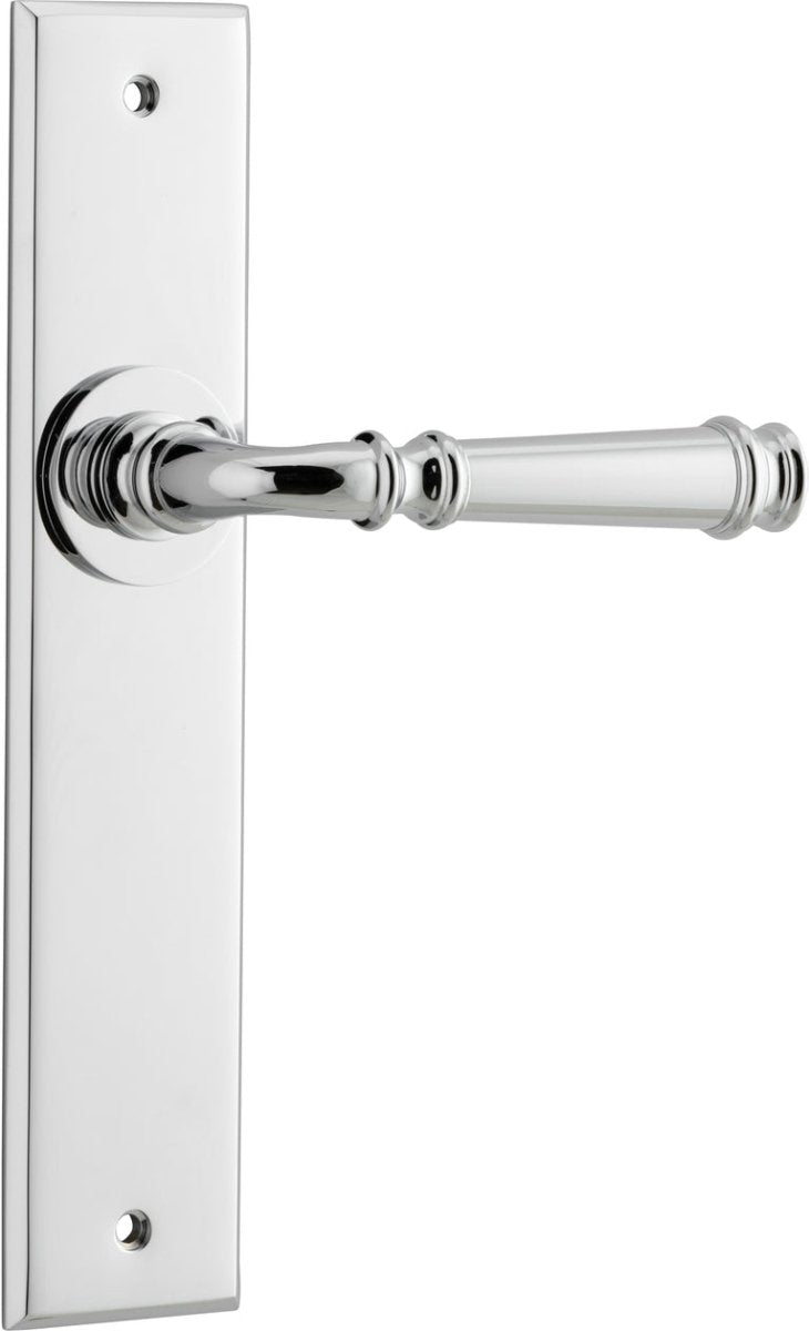 Verona Lever - Chamfered Backplate - Entry - Point - 11786 - Iver